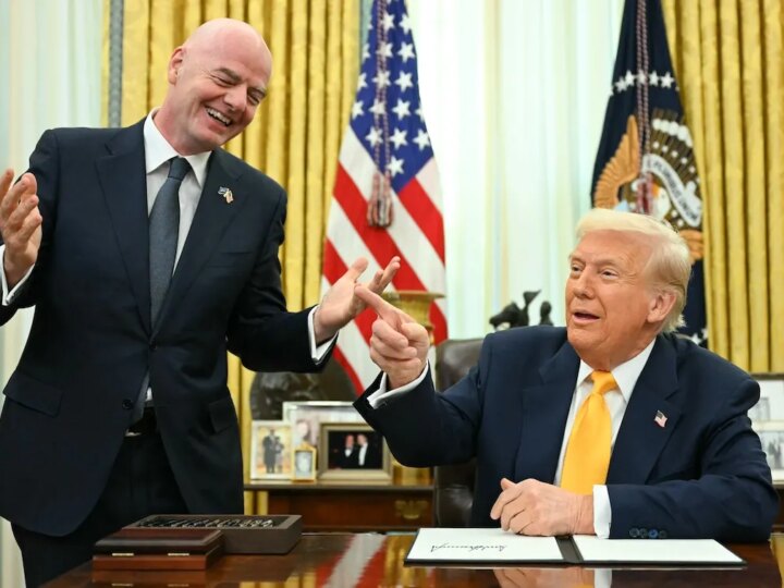 FIFA’s Infantino accused of violating neutrality over Trump support