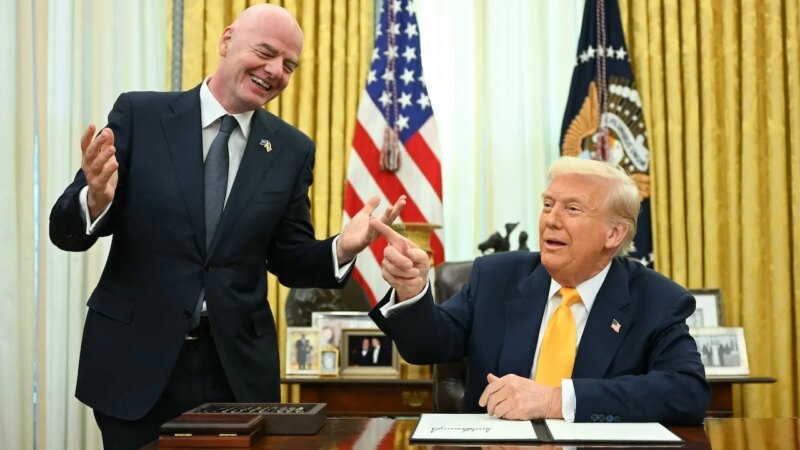 FIFA’s Infantino accused of violating neutrality over Trump support