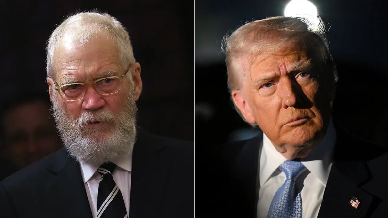 David Letterman defends Seth Meyers after Trump calls for NBC firing