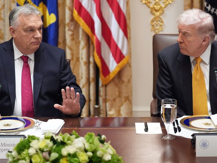 Trump says Hungary’s Orban commands respect over his stance on immigration