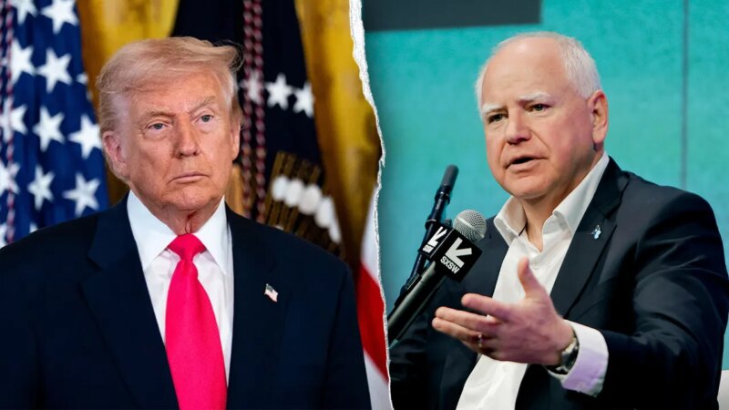 Trump calls Tim Walz ‘seriously r——d’ over Minnesota crime concerns