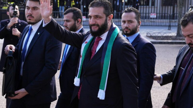 Trump hosts Syrian leader Al-Sharaa for first time at the White House