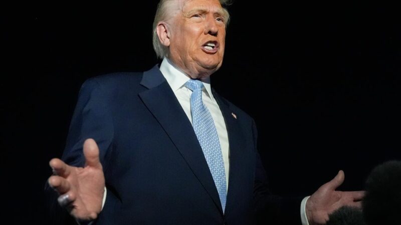 Trump defends Tucker Carlson over interview with Nick Fuentes, known for antisemitic views