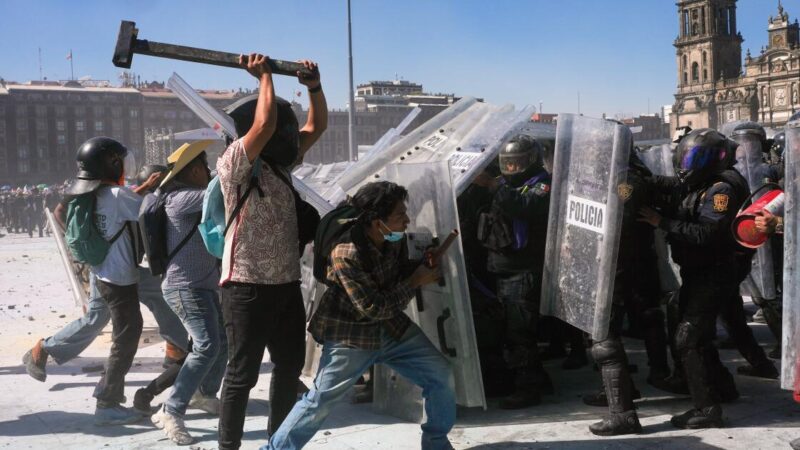 After Gen Z march in Mexico, government and critics spar as Trump cites ‘big problems’ south of border.