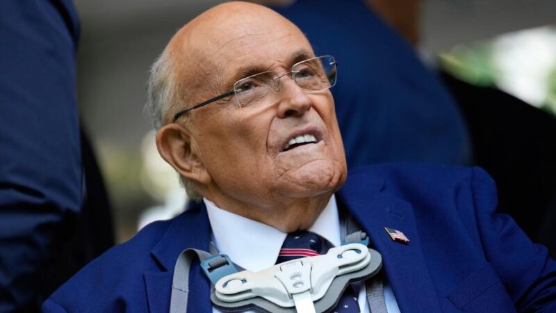 Trump pardons Rudy Giuliani and others who backed efforts to overturn 2020 election, official says