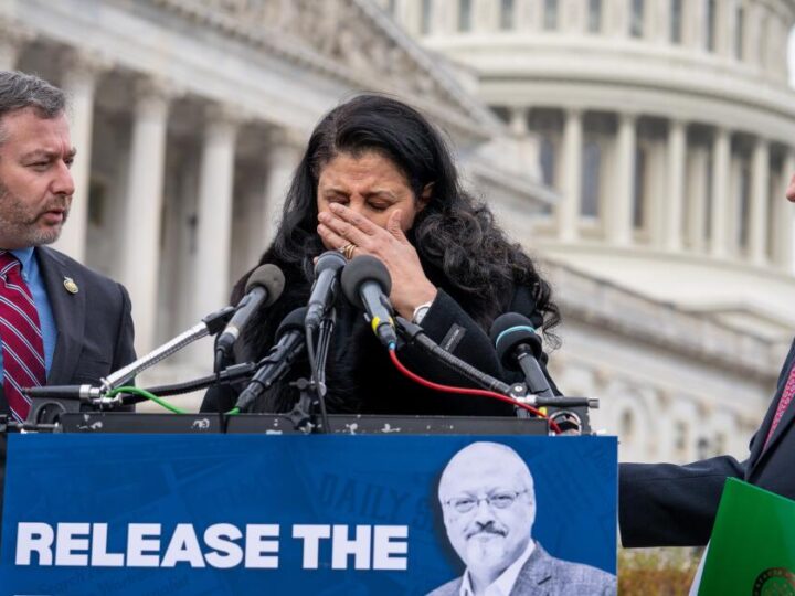 Khashoggi’s widow and Democrats demand release of call transcript with Trump and Saudi crown prince