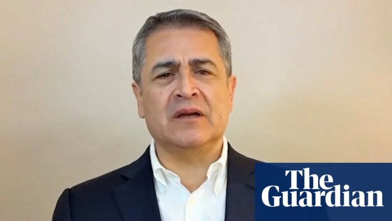 Ex-Honduran president thanks God – and Trump – for drug-trafficking pardon | Donald Trump