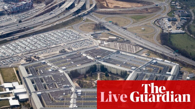 New York Times sues Pentagon over new reporting restrictions – US politics live | Trump administration