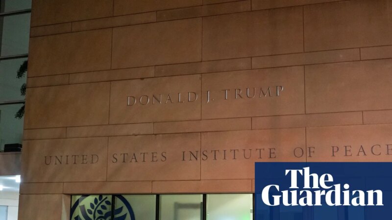 US Institute of Peace renamed for Donald Trump despite legal battle | Trump administration