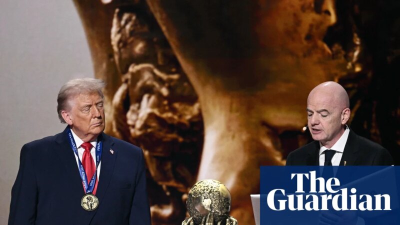 Trump wins his peace prize from Fifa – any chance of a VAR review? | Donald Trump