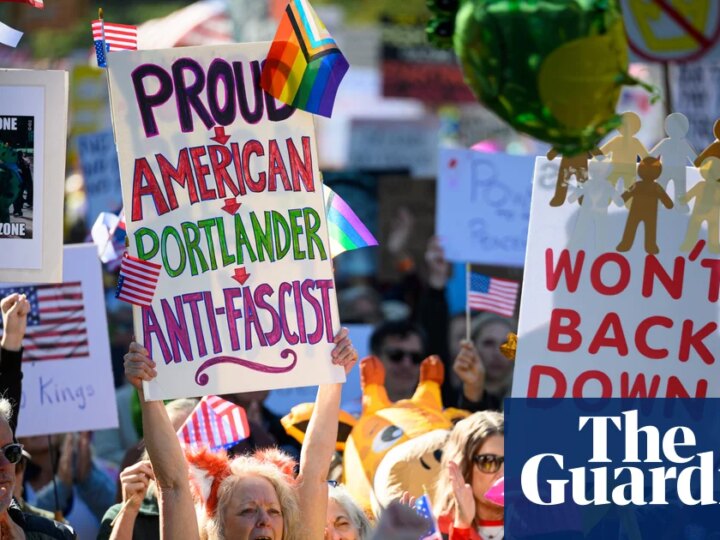 US civic health rating downgraded after year of ‘restrictive‘ Trump actions | US news
