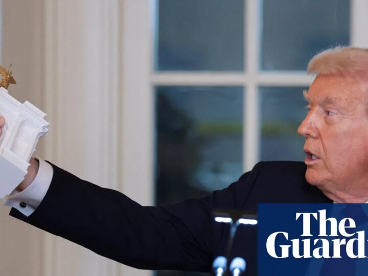 Trump says building DC triumphal arch is domestic policy chief’s ‘primary thing’ | Donald Trump