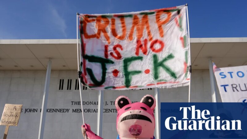 Democratic lawmaker sues Trump over Kennedy Center’s name change | Donald Trump