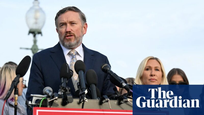 Republican behind Epstein files act responds to Trump ‘lowlife’ taunt | Donald Trump