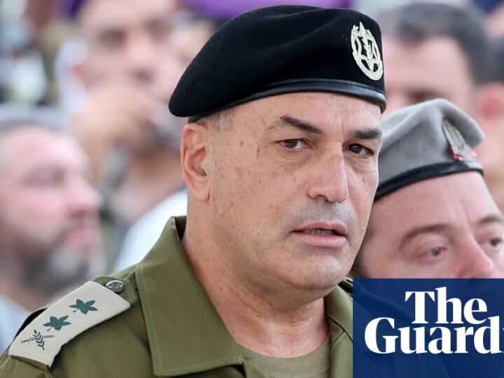 ‘Yellow line’ that divides Gaza under Trump plan is ‘new border’ for Israel, says military chief | Gaza
