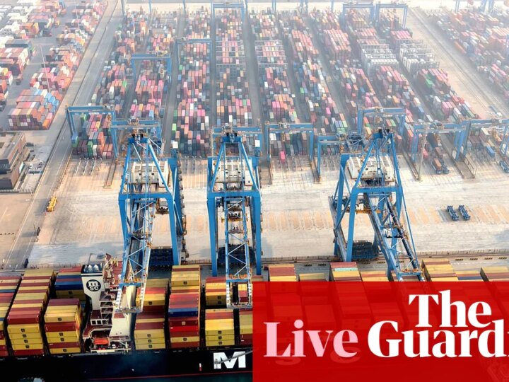 China’s trade surplus hits $1tn for first time despite Trump’s tariffs – business live | Business