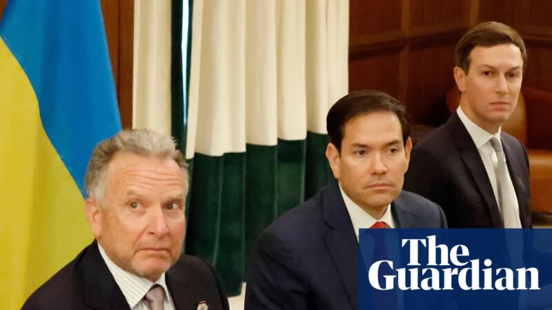 Ukrainian and European officials had ‘productive’ talks on ending war, US envoy says | Trump administration