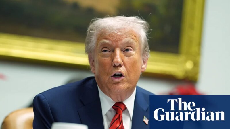 Trump launches $1m ‘gold card’ visa scheme amid immigration crackdown | US news
