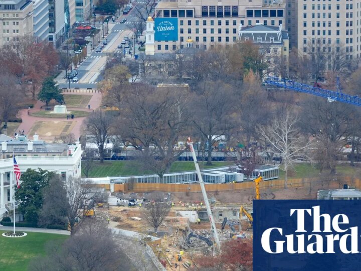 Trump sued by preservation group over $300m White House ballroom project | Donald Trump