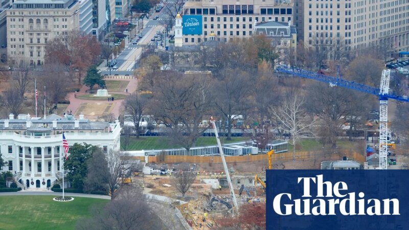 Trump sued by preservation group over $300m White House ballroom project | Donald Trump