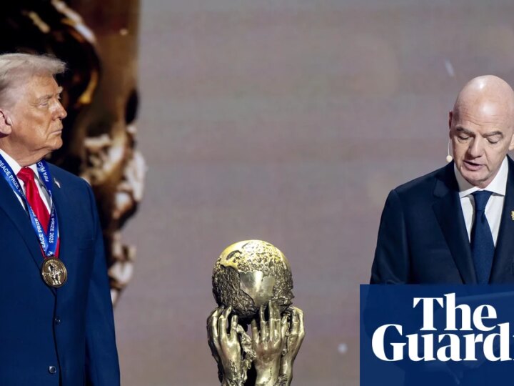 Trump continues to sow chaos and division after winning Fifa peace prize | Donald Trump