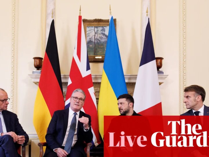 Starmer, Merz and Macron take phone call with Trump on Ukraine peace talks – Europe live | Europe
