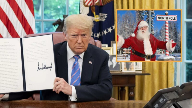 Trump Imposes 25% Tariffs On All Incoming Christmas Presents From The North Pole