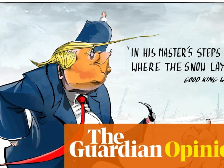 Ella Baron on Donald Trump following Putin’s lead this Christmas – cartoon