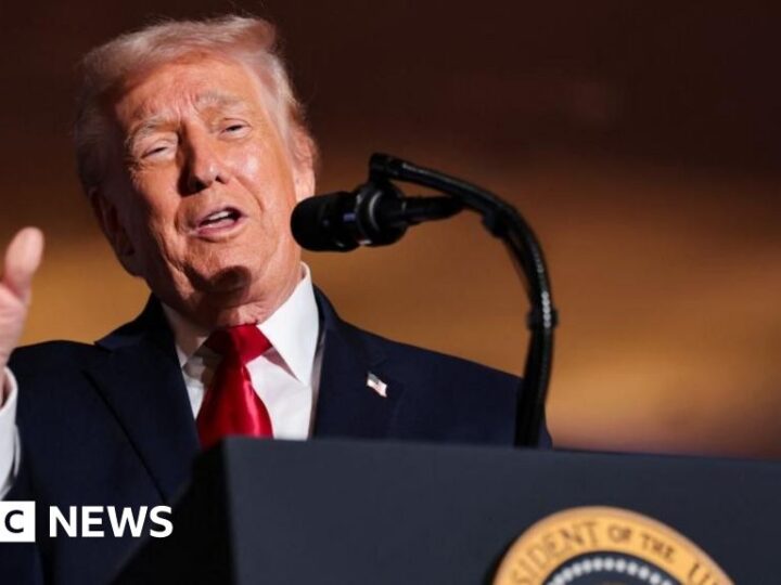 Trump touts upbeat message on cost of living as Americans feel the pinch