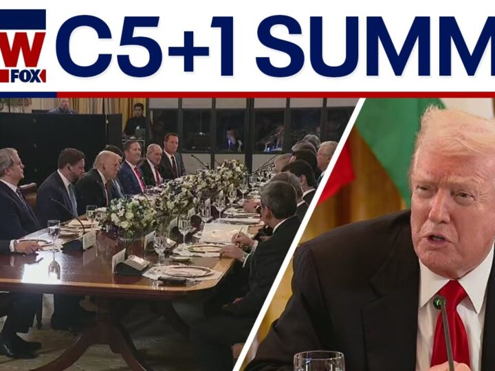 FULL: Trump hosts Central Asian leaders, takes questions on shutdown