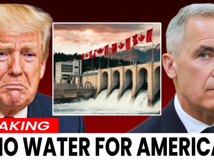 JUST IN: Trump DEMANDS Control of Canada’s Water — Carney REFUSES, America STUNNED!