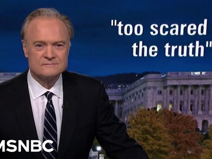 Lawrence: Trump is using the government shutdown to shut down the Epstein files