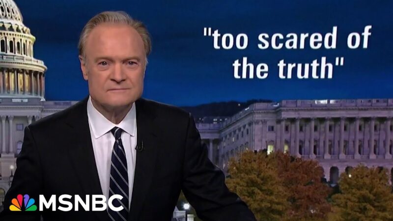 Lawrence: Trump is using the government shutdown to shut down the Epstein files