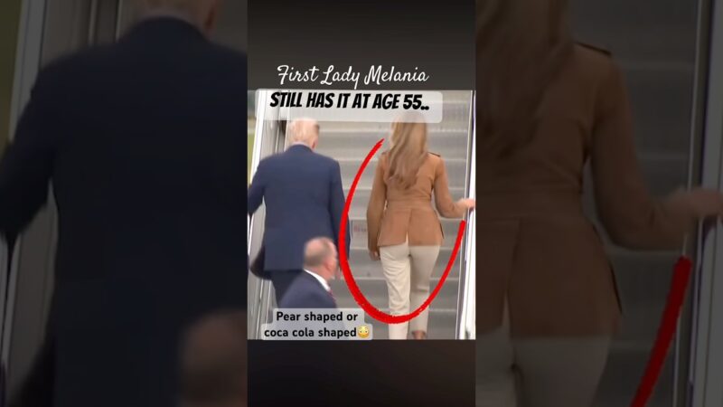 Reason why media can’t stay away from her… #melaniatrump #trump #trumpfamily