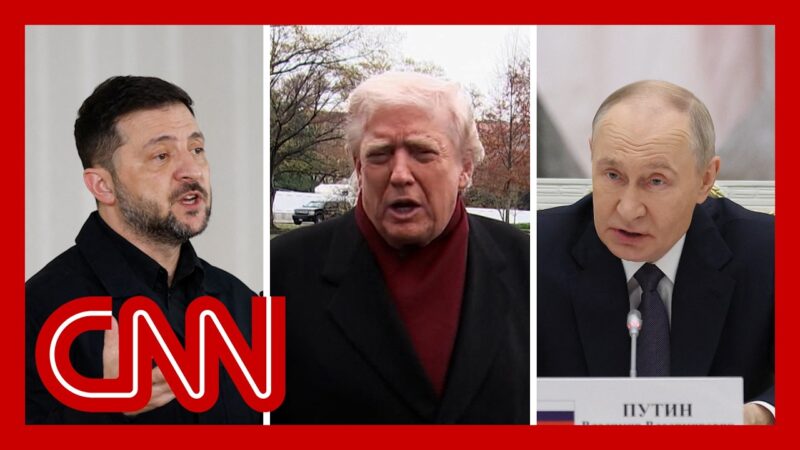Trump: If Zelensky doesn’t accept peace deal ‘he can fight his little heart out’