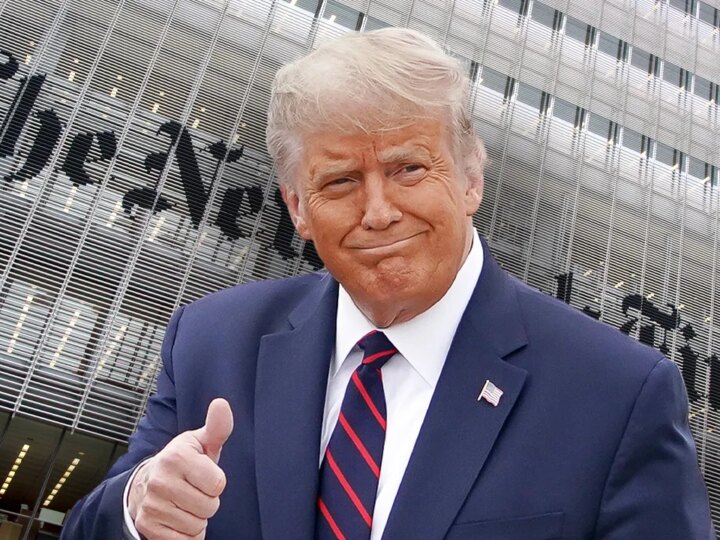 Trump’s long-running feud with New York Times escalates