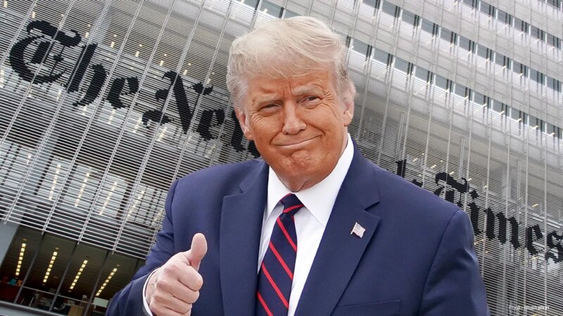 Trump’s long-running feud with New York Times escalates