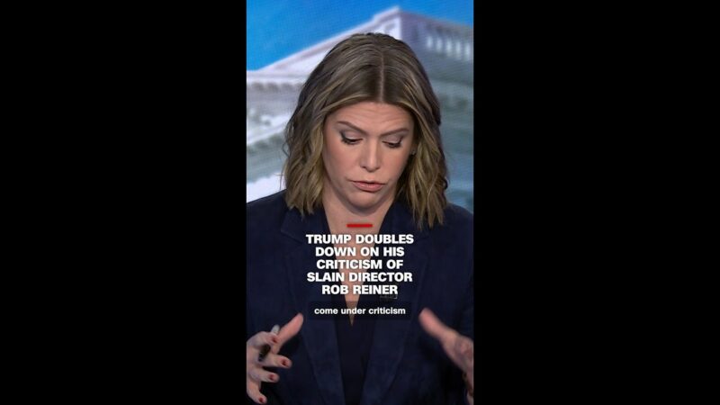 Trump doubles down on his criticism of slain director Rob Reiner