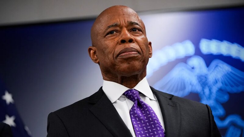 NYC Mayor Eric Adams claims Biden DOJ used ‘lawfare’ against himself, Trump