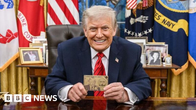 Trump launches $1m ‘gold card’ immigration visas