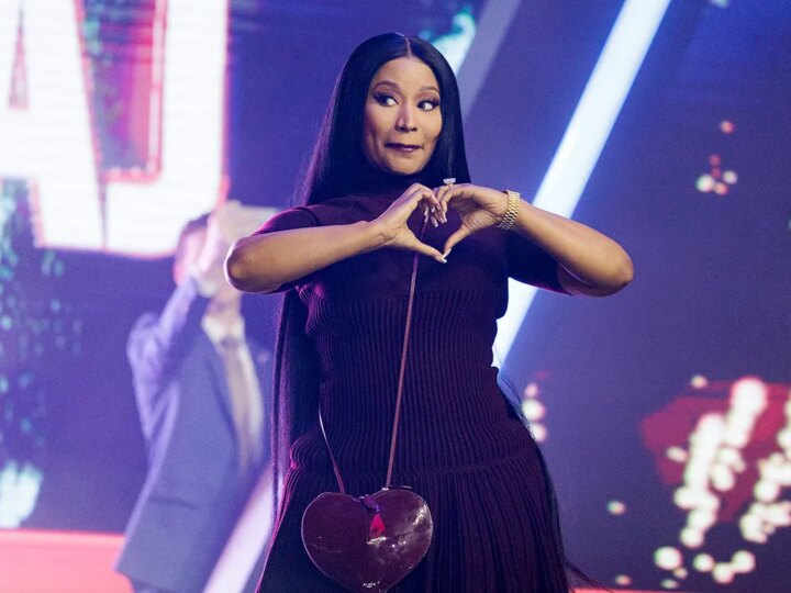 Nicki Minaj gives ‘utmost respect’ to Trump, Vance at TPUSA event