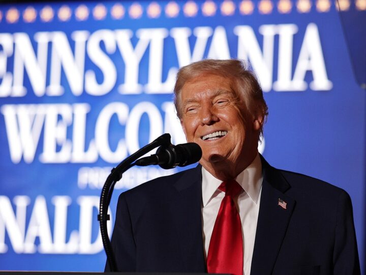 Trump cites cheaper groceries, gas as he pushes back on Dem affordability message