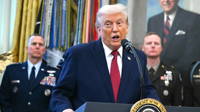 Trump teases imminent lawsuit against BBC