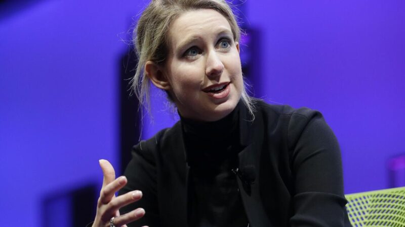 Elizabeth Holmes is apparently angling for a Trump pardon