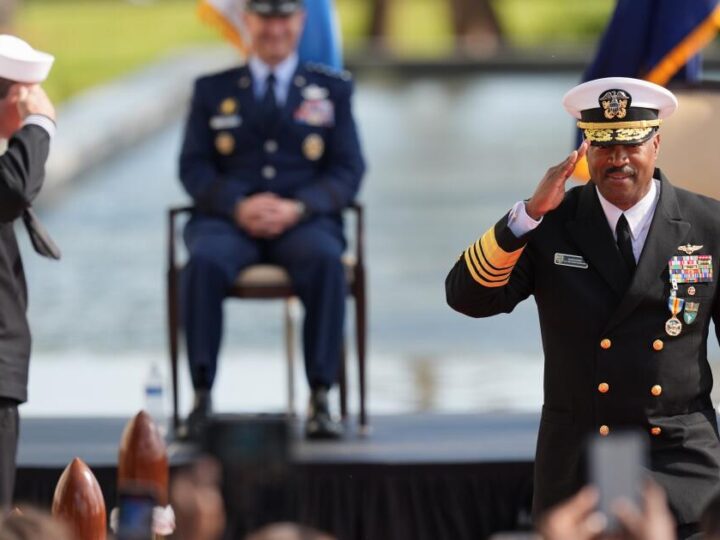 Admiral hands over leadership of command overseeing the Trump administration’s boat strikes