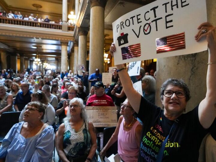 Indiana Republican senators face threats amid pressure from Trump on redistricting