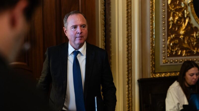 In first year in Senate, Schiff pushes legislation, party message and challenges to Trump