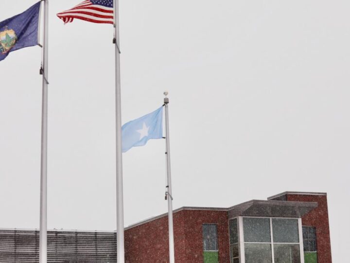 Somali flag flown outside Vermont school building over Trump ‘garbage’ slur brings threats