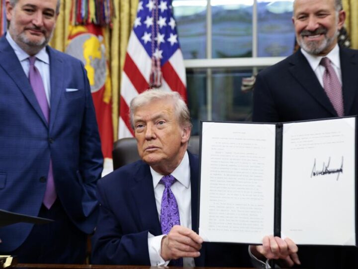 Trump signs order to limit state AI regulations, with California in the crosshairs