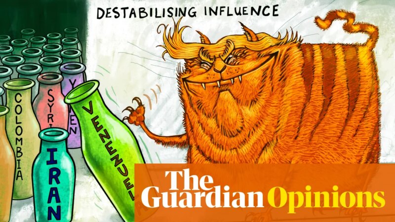 Stephen Lillie on Trump’s intervention in Venezuela – cartoon